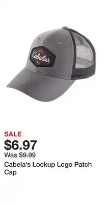 Cabela's Cabela's Lockup Logo Patch Cap offer