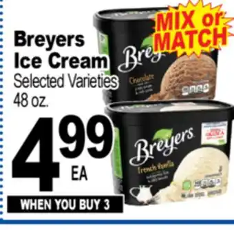 Superior Grocers Breyers Ice Cream offer