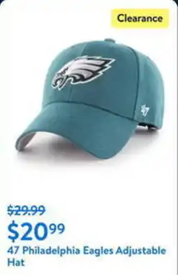 Walmart 47 Philadelphia Eagles Adjustable Hat offer