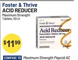 Health Mart Foster & Thrive ACID REDUCER offer