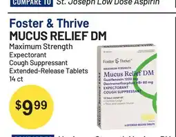 Health Mart Foster & Thrive MUCUS RELIEF DM offer