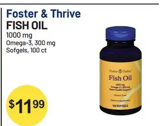 Health Mart Foster & Thrive FISH OIL offer