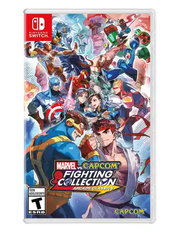 Walmart Marvel vs Capcom Fighting Collection: Arcade Classics - Nintendo Switch, Physical [Digital] offer