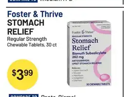 Health Mart Foster & Thrive STOMACH RELIEF offer