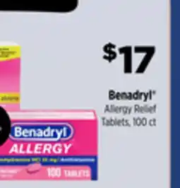 Dollar General Benadryl Allergy Relief Tablets offer