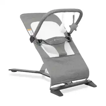 Walmart Baby Delight Alpine Deluxe Portable Baby Bouncer, for Infants 0-6 Months, Charcoal Tweed offer