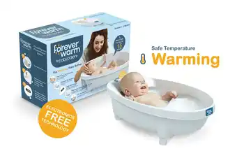 Walmart Baby Patent Forever Warm Warming Baby Bathtub Bather offer