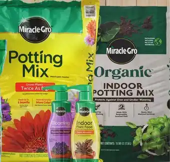 Ace Hardware Miracle-Gro Organic Potting Mix or Potting Mix, 16 Qt offer