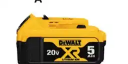 Ace Hardware DEWALT 5 Ah Battery offer