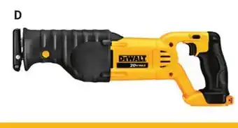 Ace Hardware DEWALT Compact Reciprocating Saw offer