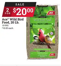 Ace Hardware Ace Wild Bird Food, 20 Lb offer