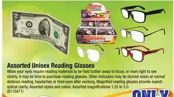 Ace Hardware Assorted Unisex Reading Glasses offer