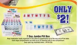 Ace Hardware 7 Day Jumbo Pill Box offer