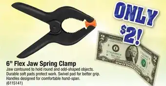 Ace Hardware 6 Flex Jaw Spring Clamp offer