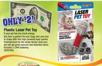 Ace Hardware Plastic Laser Pet Toy offer