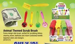 Ace Hardware Animal Themed Scrub Brush offer