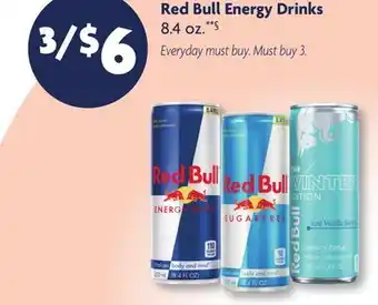 Family Dollar Red Bull Energy Drinks offer