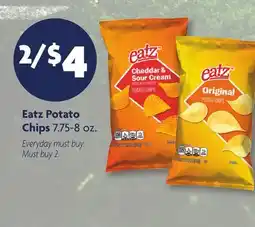 Family Dollar Eatz Potato Chips offer