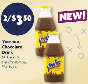 Family Dollar Yoo-hoo Chocolate Drink offer