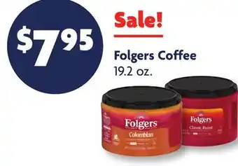 Family Dollar Folgers Coffee offer