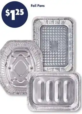 Family Dollar Foil Pans offer