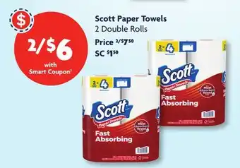 Family Dollar Scott Paper Towels offer