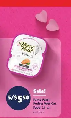 Family Dollar Fancy Feast Petites Wet Cat Food offer