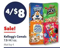 Family Dollar Kellogg's Cereals offer