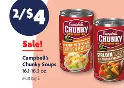 Family Dollar Campbell's Chunky Soups offer