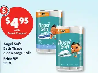 Family Dollar Angel Soft Bath Tissue offer