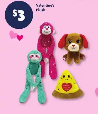 Family Dollar Valentine's Plush offer