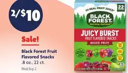 Family Dollar Black Forest Fruit Flavored Snacks offer