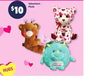 Family Dollar Valentine's Plush offer