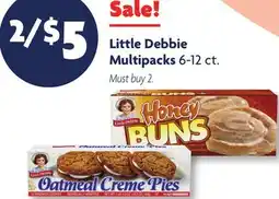 Family Dollar Little Debbie Multipacks offer