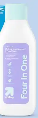 Target up&up 22-fl.-oz. 4-in-1 dog shampoo offer