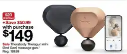 Target Therabody Theragun mini (2nd Gen) massage gun offer