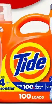 Target Tide 132-fl.-oz. liquid laundry detergent offer