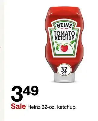 Target Heinz 32-oz. ketchup offer