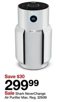 Target Shark NeverChange Air Purifier Max offer