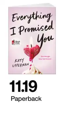 Target Everything I Promised You Paperback offer