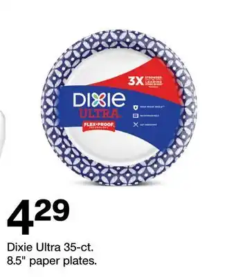 Target Dixie Ultra 35-ct. 8.5 paper plates offer