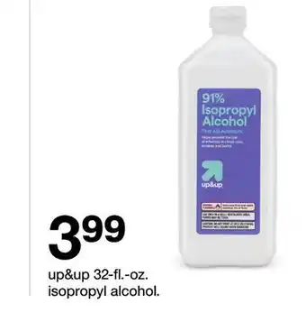 Target up & up 32 - fl. - oz. isopropyl alcohol offer