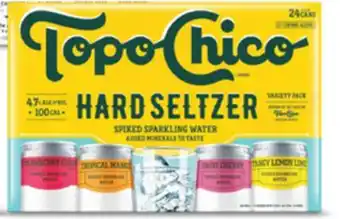 Target Topo Chico select other 12-pk. hard seltzers offer