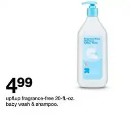 Target up&up fragrance-free 20-fl.-oz. baby wash & shampoo offer