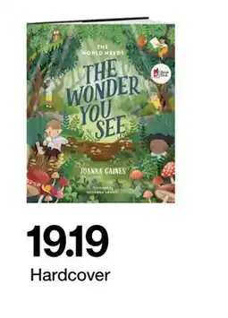 Target The wonder you see Hardcover offer