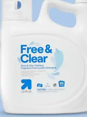 Target up & up free & clear 146-oz. liquid laundry detergent offer