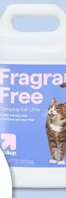 Target up&up fragrance-free 20-lb. Clumping cat Litter offer