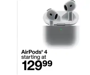 Target AirPods 4 offer