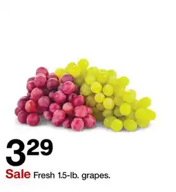 Target Fresh 1.5-lb. grapes offer