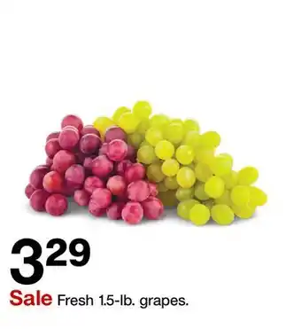 Target Fresh 1.5-lb. grapes offer